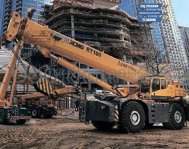 Короткобазный кран XCMG RT100